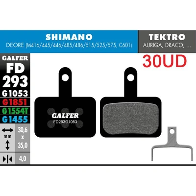 Abbildung von Standard Bremsbelag Galfer Shimano Deore (B03S)
