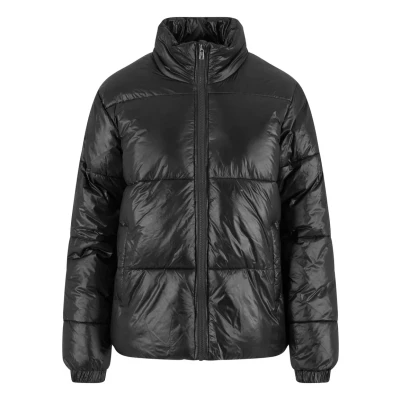 Abbildung von Urban Classics Shiny Winterjacke, Damen, Größe: Large, Black