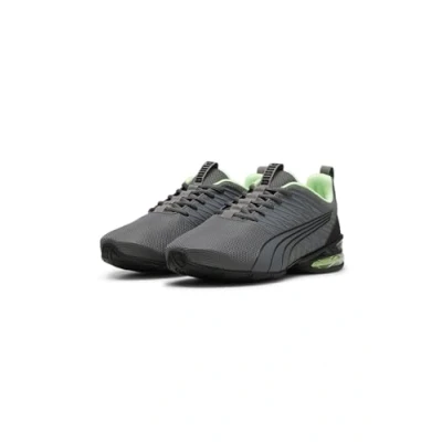 Abbildung von Puma Voltaic EVO Light Trainingsschuh, Herren, Größe: 41, Cool dark gray/fizzy lime Schuhe