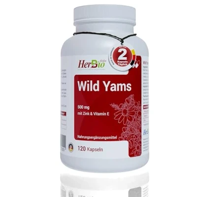 Abbildung von HerbBio Wild Yams 500mg 120 St