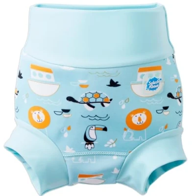Abbildung von Splash About Happy Nappy Wiederverwendbare Schwimmwindel, Noah&#039;s Ark, 2 3 jahre