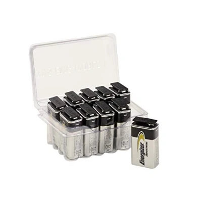 Abbildung von wns emg world Pack kompatibel mit Energizer Industrial 6LR61 EN22 9V Block Alkaline Batterien im BigBox Pack, 10 Stück