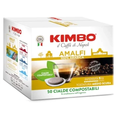 Abbildung von Kimbo AMALFI 100% Arabica 44mm ESE Pads 50 Stück a 7,3g