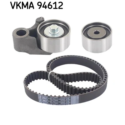 Abbildung von SKF VKMA 94612 Zahnriemensatz 153 mit abgerundetem Zahnprofil MAZDA: 626 V Hatchback, Premacy, 323 F 6