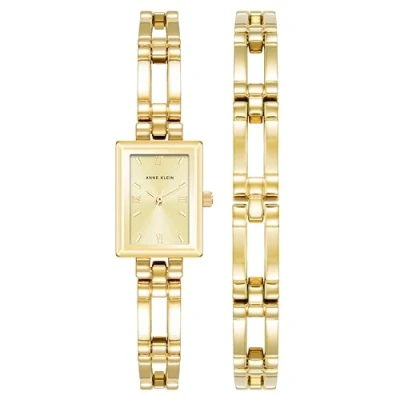 Abbildung von Anne Klein Women&#039;s Bracelet Watch Gold Tone