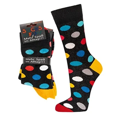 Abbildung von Socks 4 Fun Freizeitsocken Socken Motiv Früchte (3 Paar)