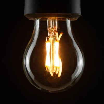 Abbildung von SEGULA LED Leuchtmittel Vintage Line, E27, 1 St., Warmweiß, dimmbar, Glühlampe klein klar, E27