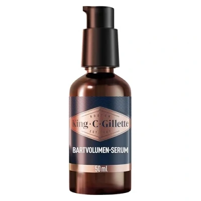 Abbildung von King C. Gillette Bartvolumen Serum