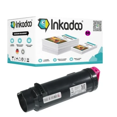 Abbildung von Inkadoo Toner für Xerox 106R03478 Kompatibel WC 6515 DNI WorkCentre DN Phaser 6510 N Magenta Tonerkartusche, Tonerpatronen, Drucker