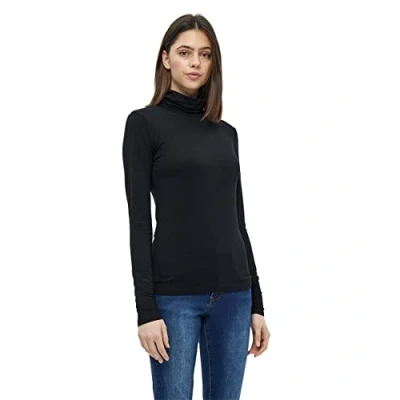 Abbildung von DESIRES Damen Jamaica Rollneck Schwarz Xs