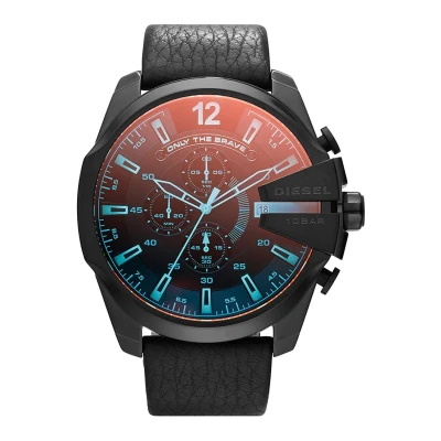 Abbildung von Diesel LG RD BLK ST Chronograph, Herren, Größe: One Size, Schwarz