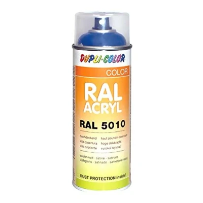 Abbildung von DUPLI COLOR 366185 RAL Lack Spraydose 7021 AUTO 1 0115 weiß grau 400 ml
