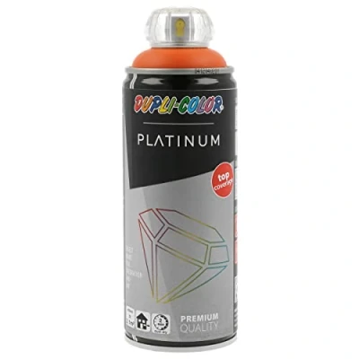 Abbildung von Dupli Color 719813 PLATINUM RAL 2009 verkehrsorange seidenmatt 400 ml