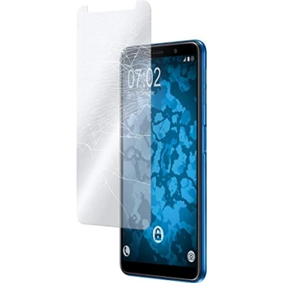 Abbildung von PhoneNatic 2 x Glas Folie klar kompatibel mit Samsung Galaxy A7 (2018) Panzerglas für