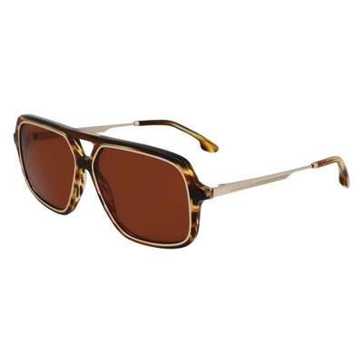 Abbildung von Victoria Beckham Sonnenbrille, Damen, Größe: 58, Tobacco