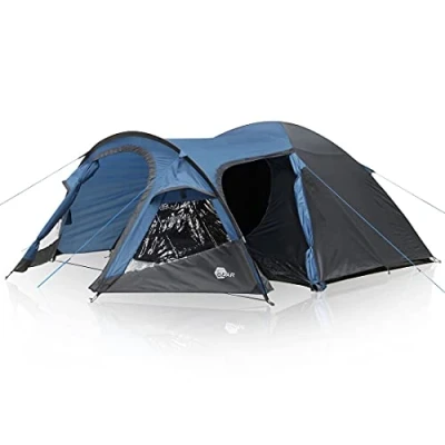 Abbildung von yourGEAR Kuppelzelt Zelt Posada 4 Personen Vorraum wasserdicht 3000mm, Personen: