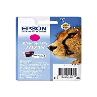 Abbildung von Epson T0713 magenta tintenpatrone 5ml C13T07134021 original