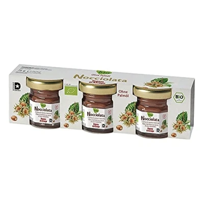 Abbildung von Rigoni di Asiago Nocciolata, Nuss Nougat Aufstrich Trio, 3x25g