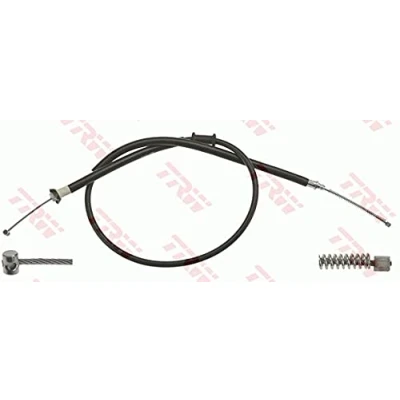 Abbildung von TRW GCH647 Handbremsseil 1430, 1187 Trommelbremse LANCIA: Ypsilon II