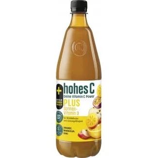 Abbildung von Hohes C Plus Sonnenvitamin D Orange Maracuja Kaki (Einweg)