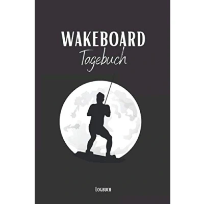 Abbildung von Wakeboard Tagebuch Logbuch: Trainingstagebuch zum Ausfüllen A5 deine Trainingserfolge / Trainingsinhalte dokumentieren I Logbuch für ... Trainingslogbuch Sportart