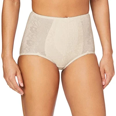 Abbildung von Sassa Damen Miederslip, Jaquard Slip, Weiß (Champagner 00300), 40 (Herstellergröße: 75)