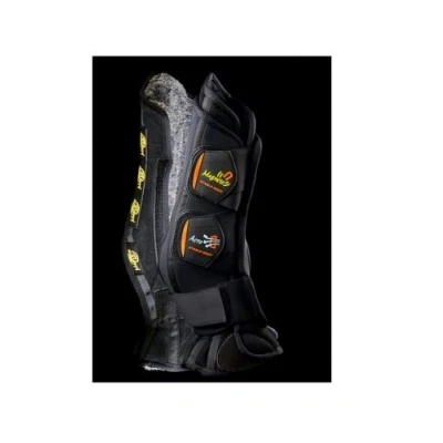 Abbildung von eQuick Transportgamaschen eBoots Kristal Aero Rear Schwarz Pony