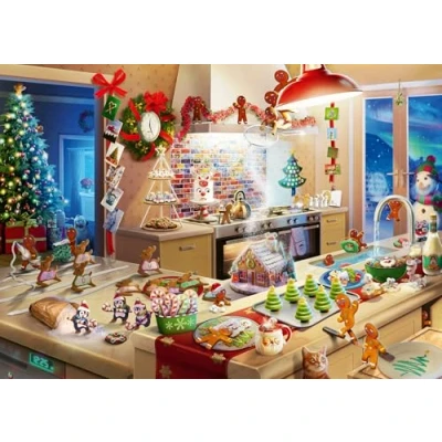 Abbildung von Ravensburger Puzzle Merry Mischief, 1000 Puzzleteile, Made in Germany