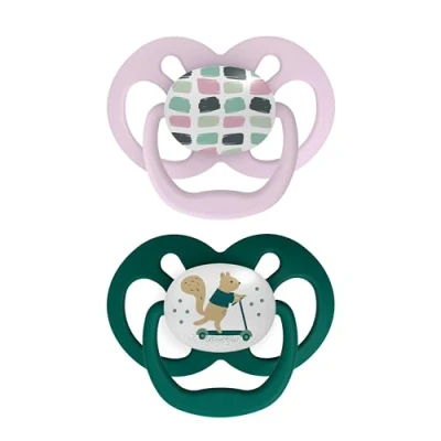 Abbildung von Dr. Brown&#039;s Advantage Baby Schnuller, Stufe 2, 2 Stück, Rosa