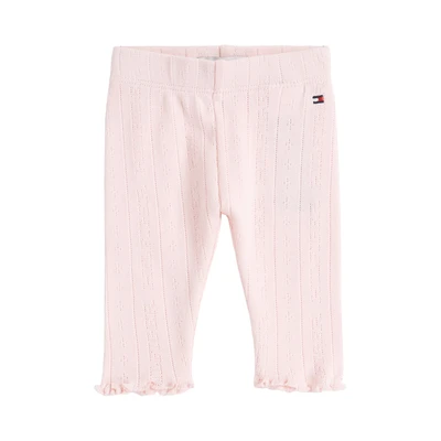 Abbildung von Tommy Hilfiger Leggings &quot;ESSENTIAL POINTELLE LEGGING&quot;, mit süßem Muster
