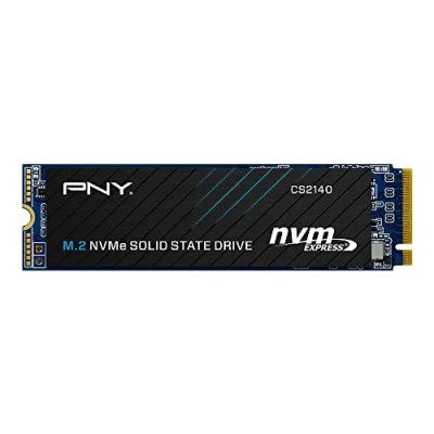 Abbildung von PNY CS2140 500GB M.2 NVMe Gen4 x4 Internal Solid State Drive (SSD), up to 3600MB/s M280CS2140 500 RB