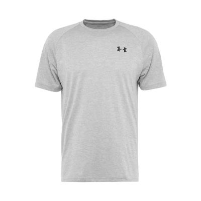 Abbildung von Under Armour UA TECH 2.0 SS TEE Tshirt basic, Herren, Größe: XS, Steel light heather/black