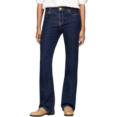 Abbildung von Tommy Hilfiger Jeans Bootcut, Damen, Größe: 24x28, Cler