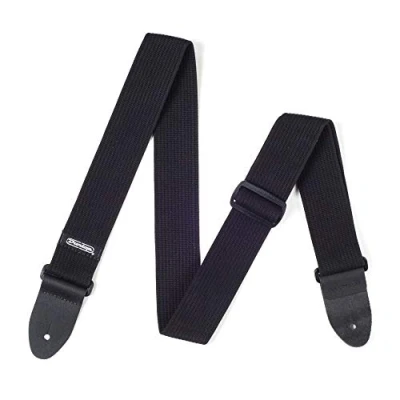 Abbildung von Dunlop D27 01BK Ribbed Cotton Strap Black