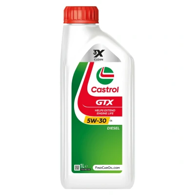 Abbildung von Castrol GTX C4 5W 30 1l Motoröl 15F64C RENAULT: Laguna III Coupe, CLIO 3, TWINGO 2, MERCEDES BENZ: A Klasse, B CLA DACIA: Duster SUV