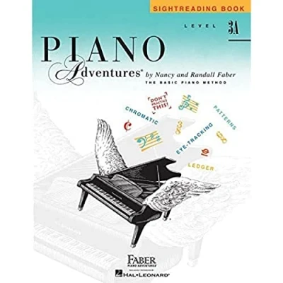 Abbildung von Piano Adventures Sightreading Level 3A Pianoforte Book: Noten, Lehrmaterial für Klavier: Book