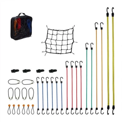 Abbildung von relaxdays Spanngurt Spanngummi 34er Set