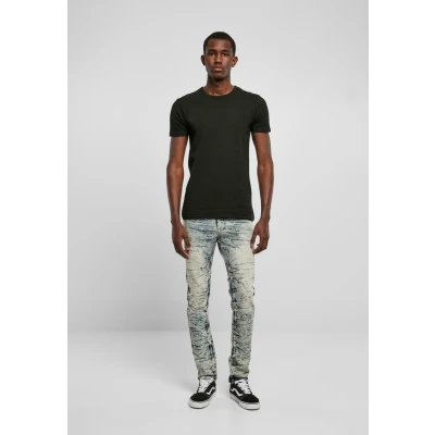 Abbildung von Southpole Stretch Signature Jeans Slim Fit, Herren, Größe: Small, Lt sand splatter