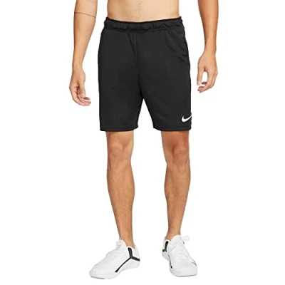 Abbildung von Nike Herren Df Knit 6.0 Shorts, Black/White, S