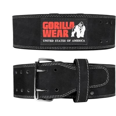 Abbildung von Gorilla Wear Chester Shirt rot atmungsaktive leichtes bequemes Oberteil mit Logo zum Sport joggen Laufen Alltag Workout Training aus Baumwolle ansprechende Passform, S