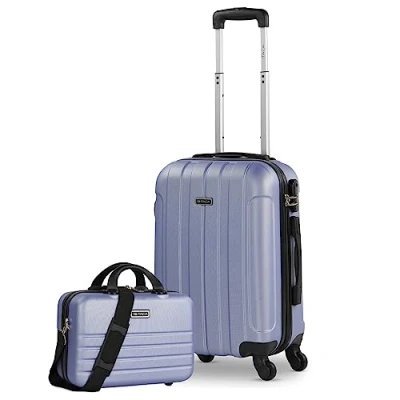 Abbildung von ITACA Handgepäck Koffer Trolley Reisekoffer Mit Rollen und Hartschalenkoffer für Vielreisende 771150B, Malve