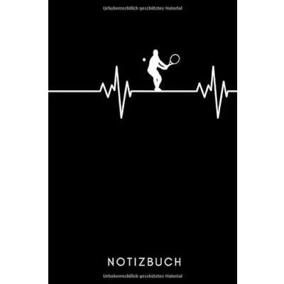 Abbildung von NOTIZBUCH: A5 Notizbuch LINIERT Tennis Geschenke Tennisbuch Trainingsbuch Tennistraining Geschenk für Tennisspieler Tennistrainer Trainingstagebuch
