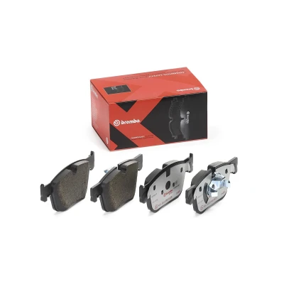 Abbildung von BREMBO P 61 127X Bremsbelagsatz für Verschleißwarnanzeiger vorbereitet ohne Zubehör CITROËN: C4 Picasso 1, 2, Grand 2