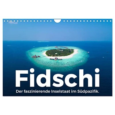 Abbildung von Fidschi Der faszinierende Inselstaat im Südpazifik. (Wandkalender 2025 DIN A4 quer), CALVENDO Monatskalender