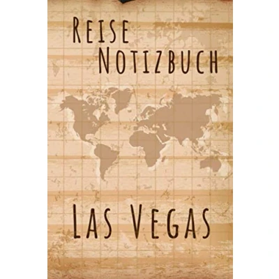 Abbildung von REISE NOTIZBUCH Las VEGAS: Reisetagebuch Vegas zum Selberschreiben 120 Seiten, Punkteraster Geschenkidee für USA Fans Format 6x9 DIN A5 Soft cover matt
