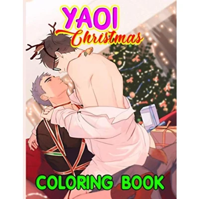 Abbildung von Yaoi Christmas Coloring Book: Special Books For Kid And Adult. (Exclusive Illustrations)