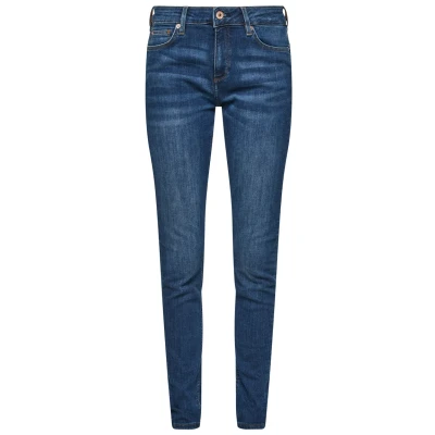 Abbildung von QS by s.Oliver Jeans Slim Fit, Damen, Größe: 32x30, Dark blue
