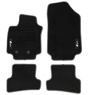 Abbildung von DBS Auto Fußmatten nach Maß 4 teilig Herstellerqualität rutschfest Velours Fertigung Produktpalette Inspiration