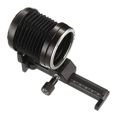 Abbildung von Macro Lens Extension Bellows Focusing Focus Rail Slider für Canon EOS EF Mount Fokus Kamera 5D III 70D 700D 1100D 1300D