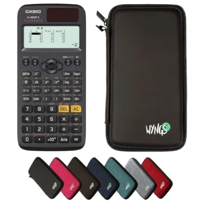 Abbildung von CALCUSO Sparpaket Schwarz mit Taschenrechner Casio FX 85GT X (Englisch)